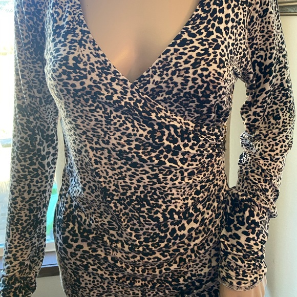 Guess Tops - Animal print shirt guess